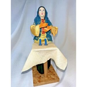 Vintage Handmade By SABRA Orthodox Doll Made In Israel